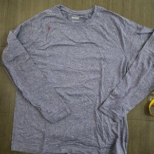 Rhone Reign LS T-Shirt Gray